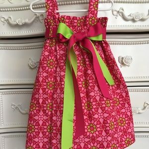 persnickety BUSHEL AND A PECK ribbon dress